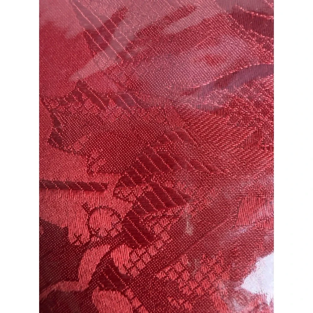 Red Damask tablecloth HOLIDAY AT HOME  Elegance 60